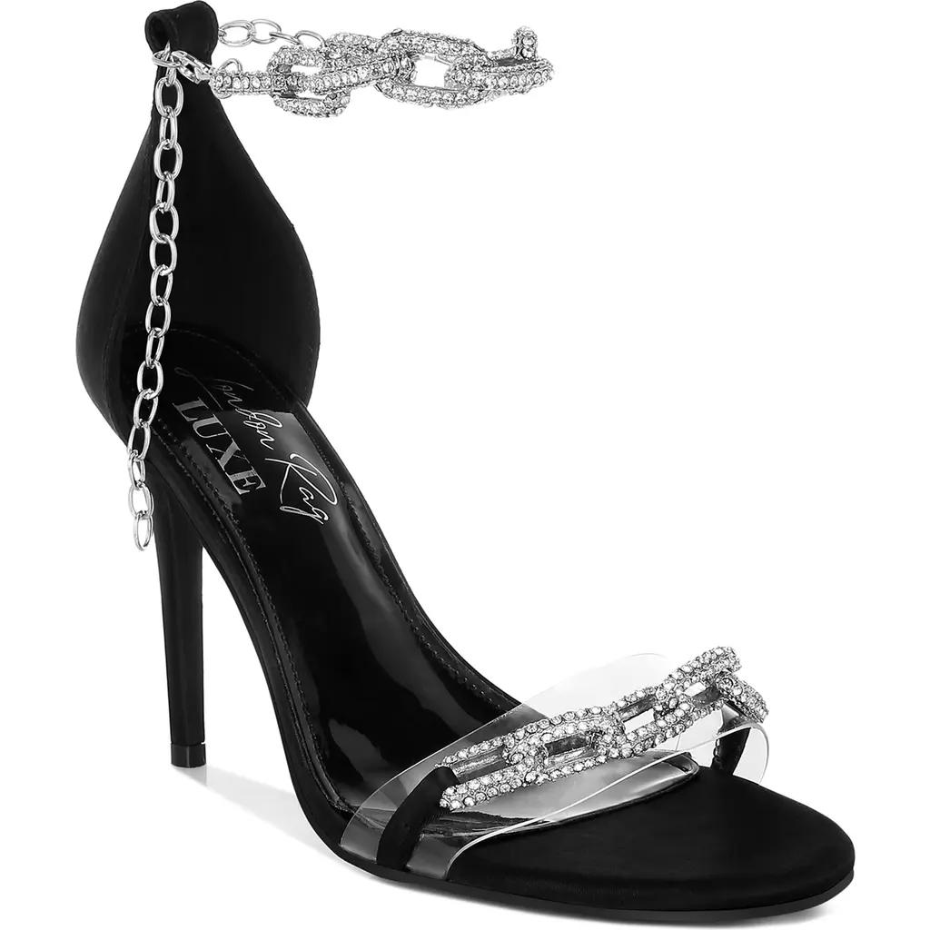 LONDON RAG Rabenda Rhinestone Stiletto Sandal