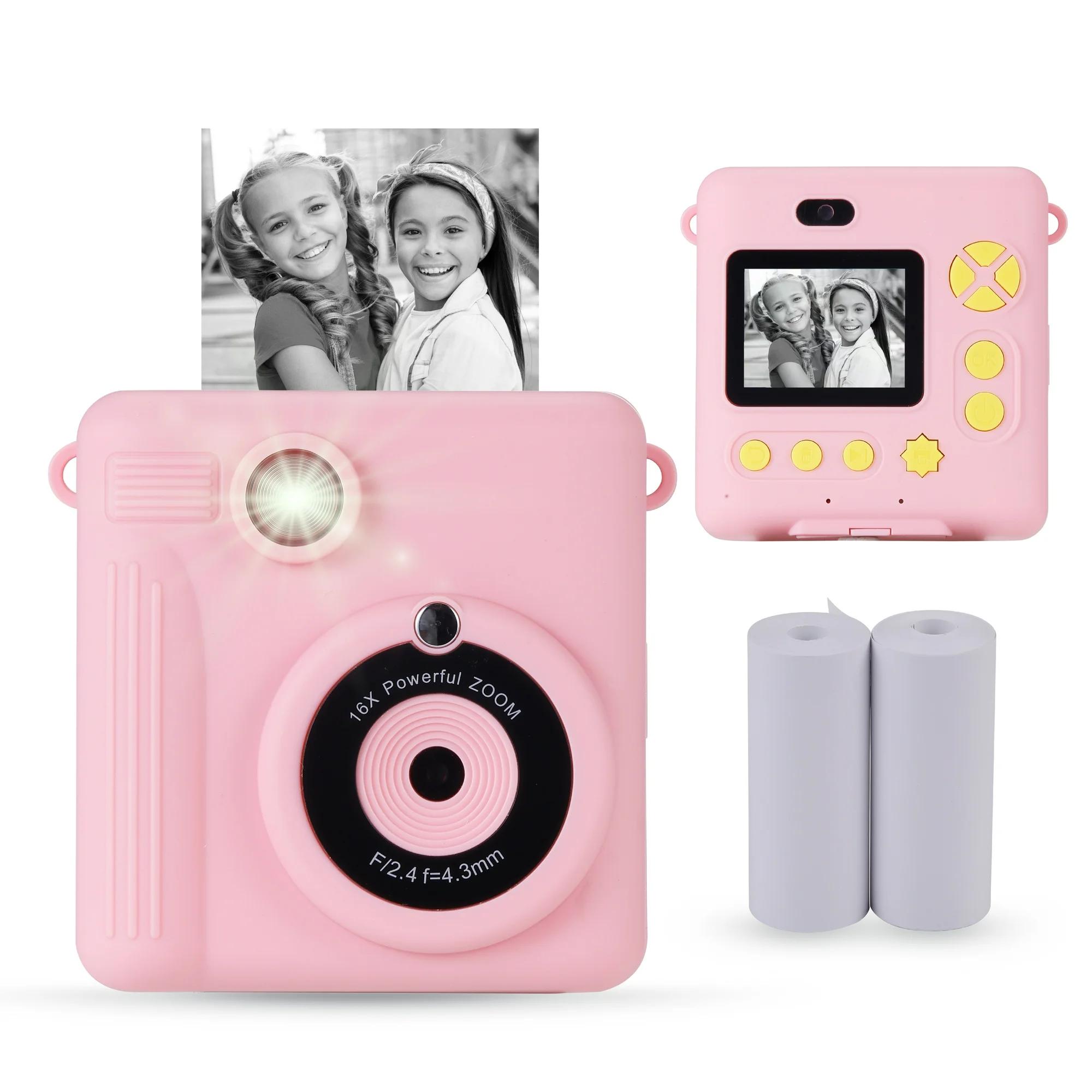 Vivitar InstaPrint Digital Camera 12MP 4 Games 2 Rolls of Paper Instantly Prints 2 X 3 Pictures