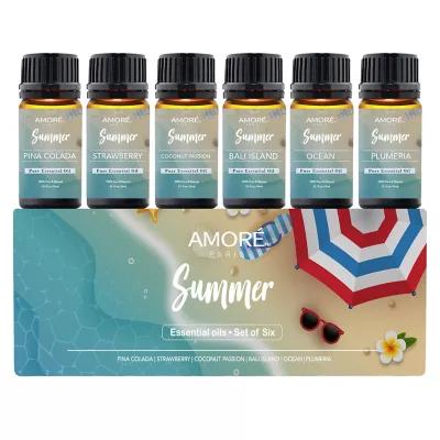Aromatherapy Pure Essential Oils For Diffuser, Humidifier, Massage, Skin & Hair Care Well-Being