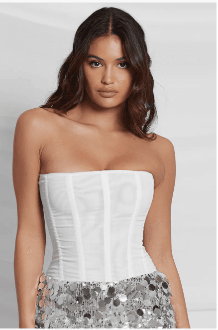 Muse Mesh Corset Top