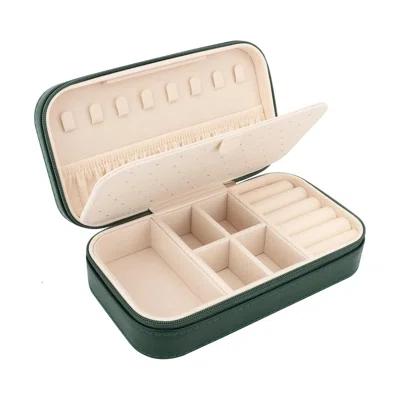 Travel Jewelry Box – Pu Leather Small Portable Organizer