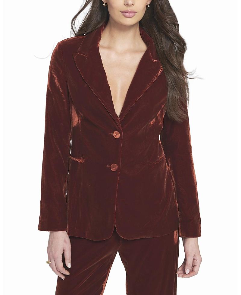 Elle Women's Velvet Blazer